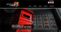 Desktop Screenshot of departmentofpost.com